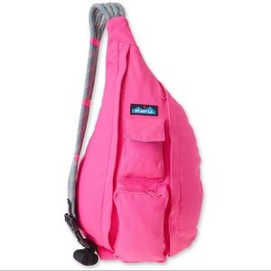 KAVU Rope Bag (Hot Pink)